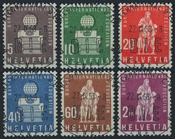 1958 - Genfer Aemter · BIE - Ersttag Voll Stempel ET