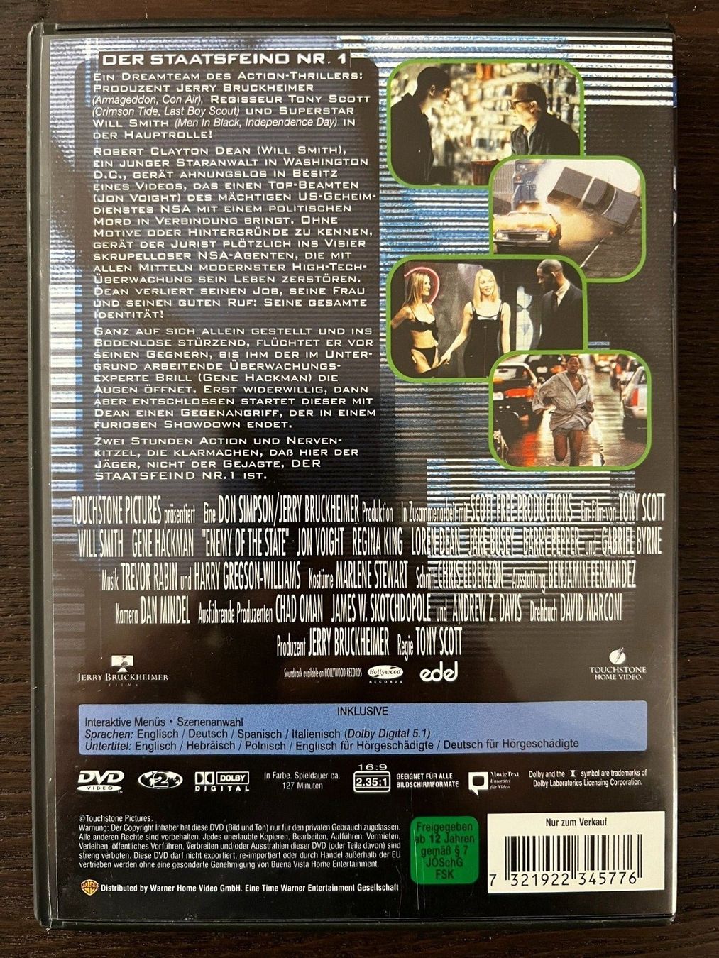 Tutti i DVDs: Der Staatsfeind Nr. 1 – Usato da Zürich venduto da FilmFreunde 1