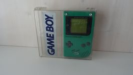 Nintendo Game Boy grün - Crystal Case OVP Play it Loud