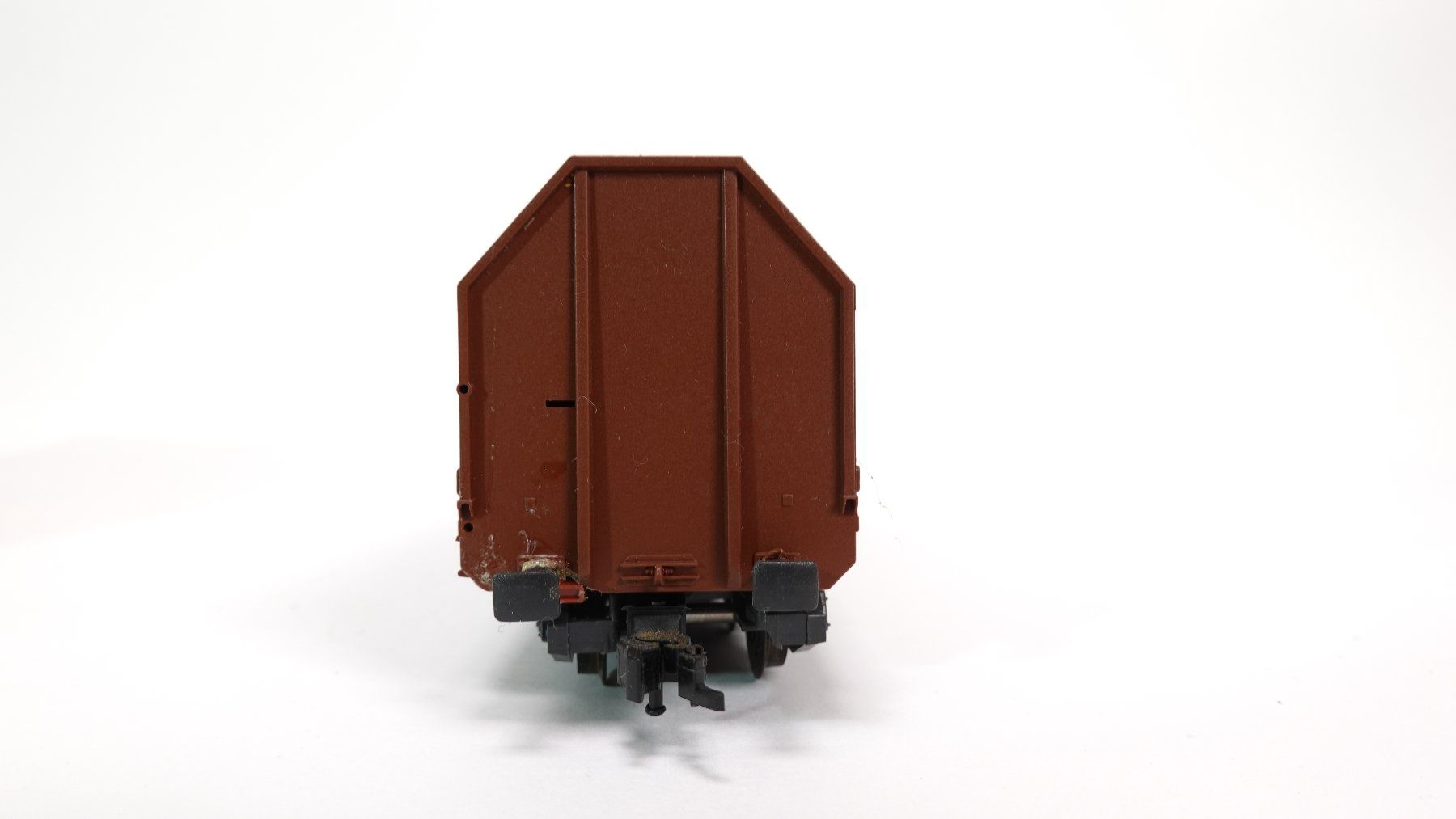 Roco Modelleisenbahnen: e70 Roco 4394A DB Teleskophaubenwagen braun | Bastelware – Gebraucht aus Thun von evinka_gmbh 4