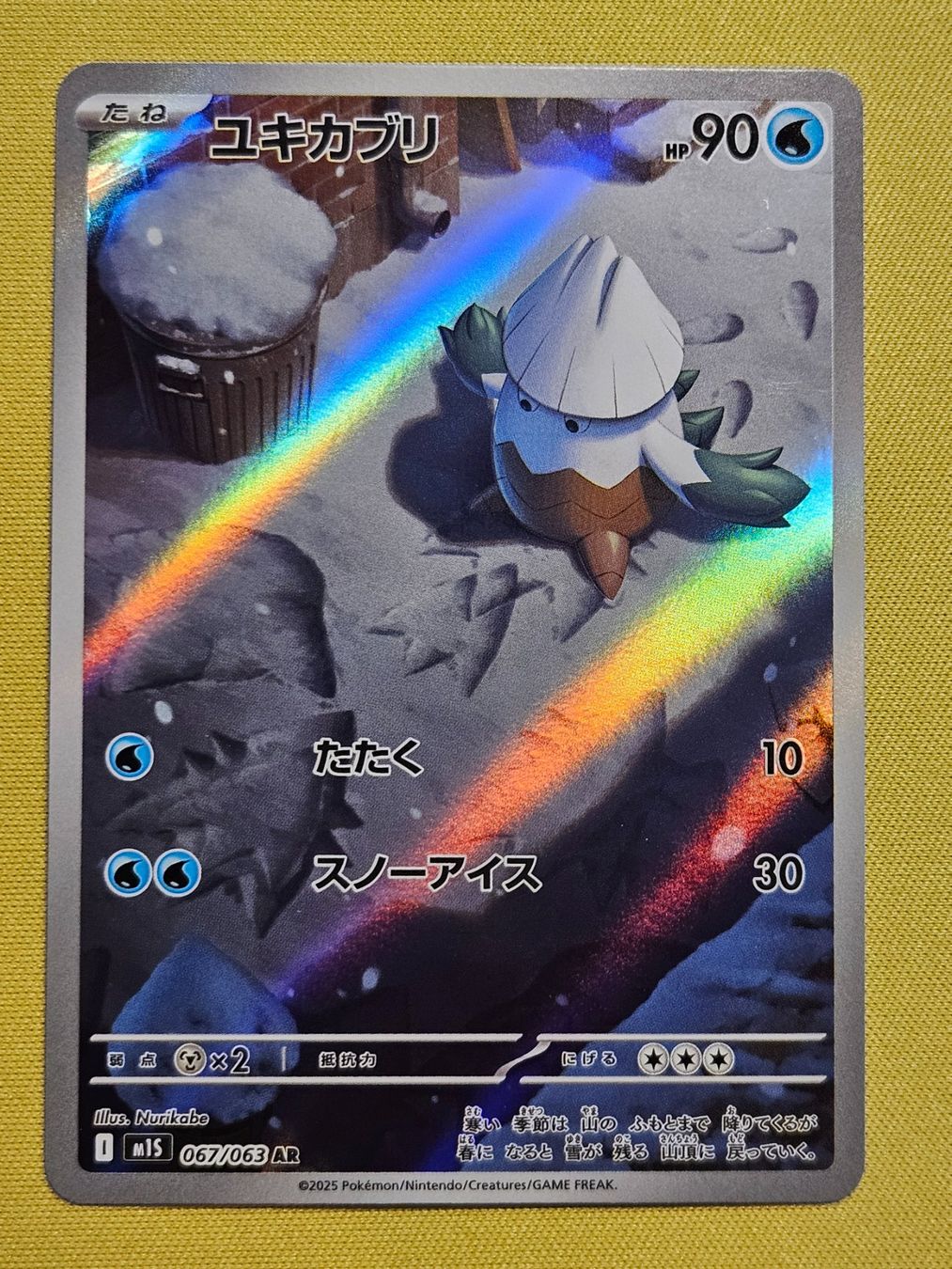 Pokémon Carte collezionabili: m1S Mega Symphonia - Snover 067/063 AR – Usato da Bellinzona venduto da Pokemarco