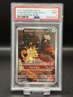 2025 MEOWTH DESTINED RIVALS - TEAM ROCKET'S PSA  9 🌟🌟🌟