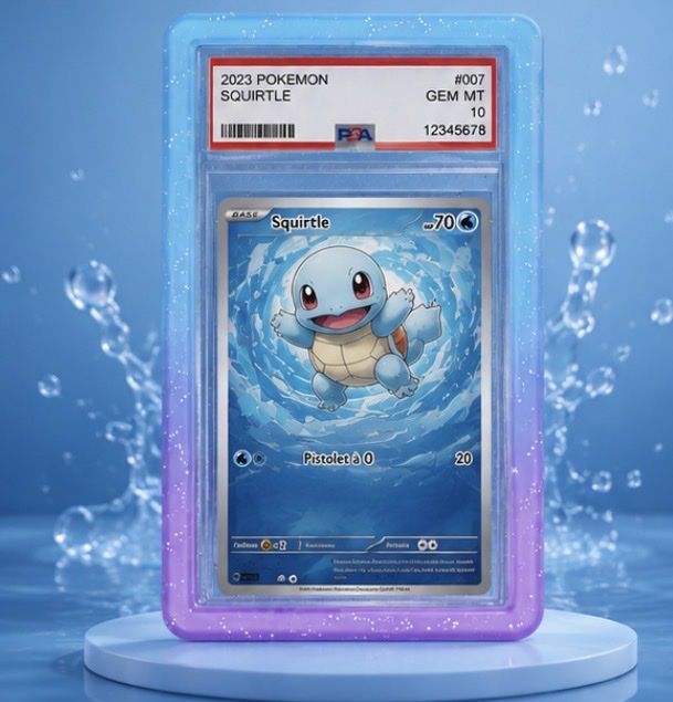 Pokémon Sammelbilder & Trading cards: Protection boîtier PSA violet-bleu – Neu und originalverpackt aus Savigny von Alt_h7v9