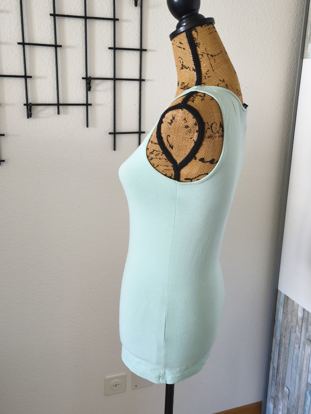 H&M Tops: Basic Top H&M Grösse M hellblau neuwertig – Neuf (Voir description) à KRIENS par Franzy_Blond10 2
