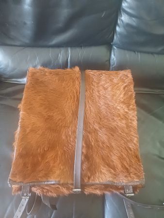 Schweizer Armeerucksack Fell Leder 1941 gebraucht
