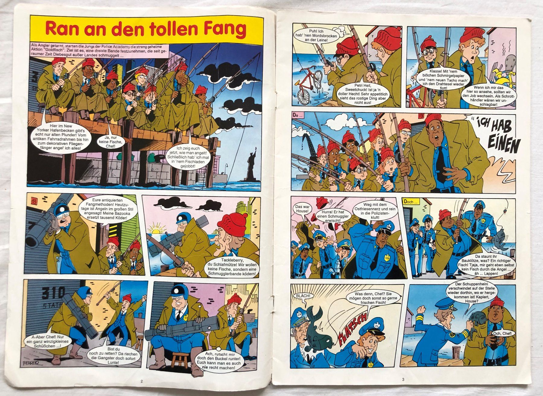 Comics: POLICE ACADAMY - Comicheft - Nr.5 – Gebraucht aus Schaffhausen von durruti 1