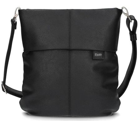 Umhängetasche von ZWEI , Mademoiselle M12 Noir (Schwarz)