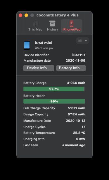 Apple Tablet PC: iPad mini (5. Generation) 2019 - 64GB - iPadOS 26 – Usato da Erlinsbach venduto da availe 5
