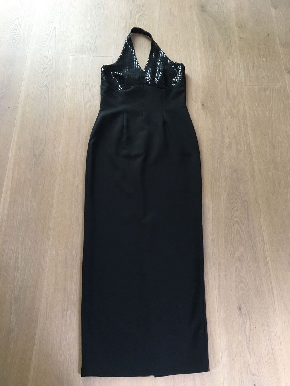 Vestiti: Schwarzes Cocktailkleid lang Grösse 38 – Usato da Winkel venduto da Flyhy2020
