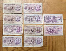 Dix Billets de banque: 5ème émission, 10 francs, G. Keller