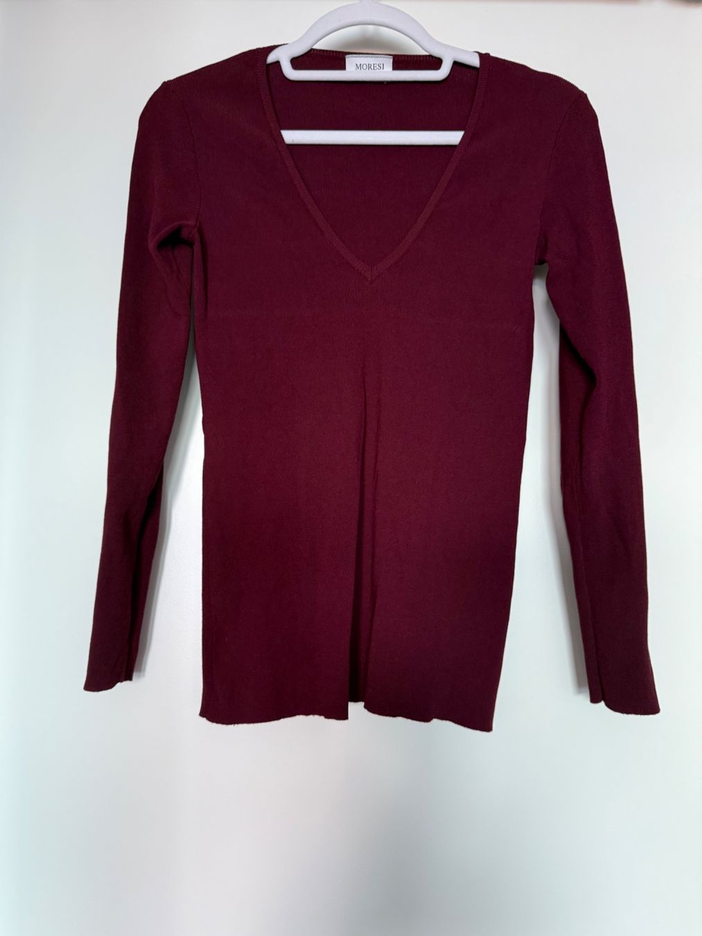 Pullover & Sweatshirts: Moresi Strickpullover, Gr. 40 Bordeaux – Gebraucht aus Kilchberg ZH von Shiraz3