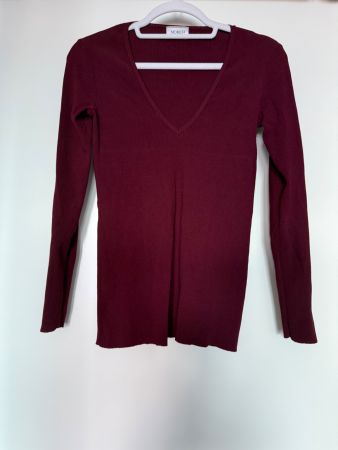 Moresi Strickpullover, Gr. 40 Bordeaux