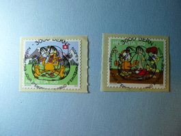 2014 Sondermarken Garfield 1518-1519 ET Vollstempel