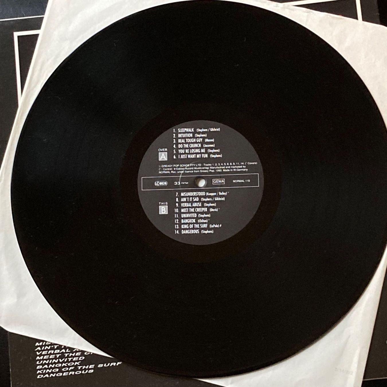 Dischi in vinile: Exploding White Mice - s/t, LP | Garage Rock, Punk – Usato da Bern venduto da Ntsamina 2
