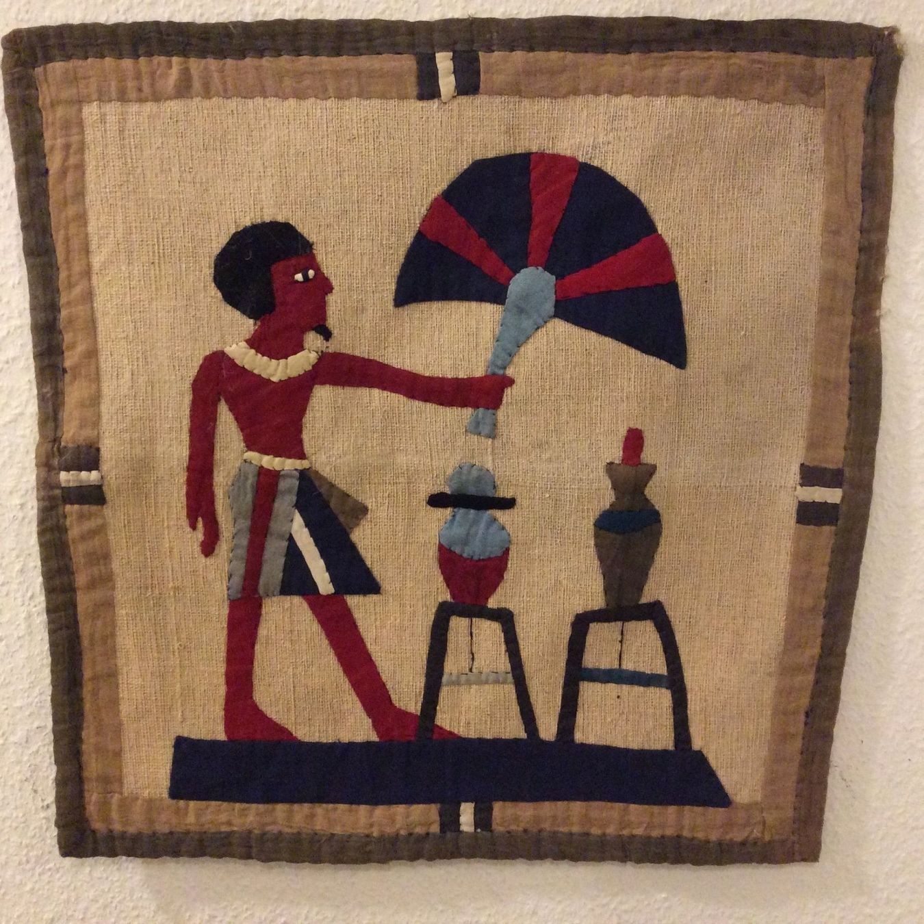 Dipinti: Appliqué de Tissus - Egypte – Usato da Genève venduto da edelweiss1900 3