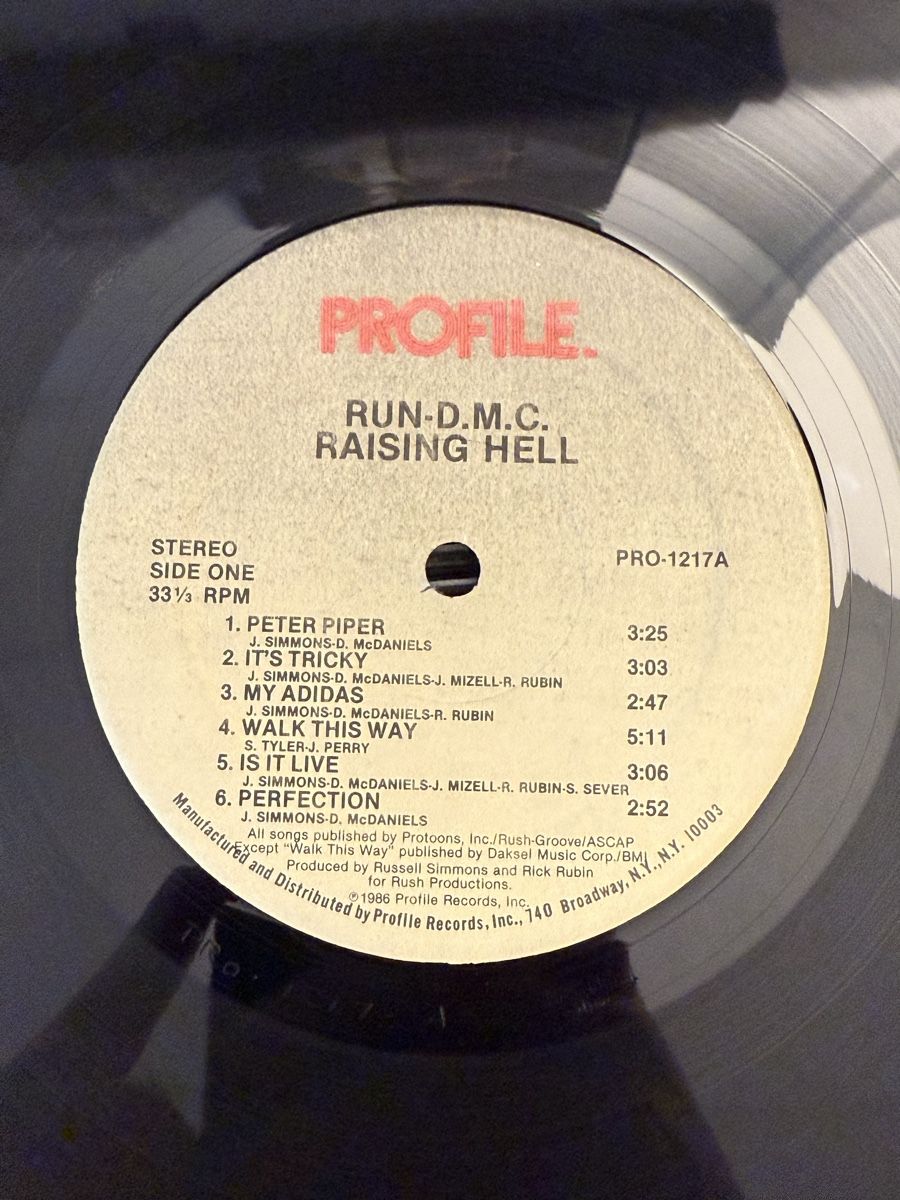 Dischi in vinile: Run-DMC - Raising Hell / US 1986 OG – Usato da Delémont venduto da Studio_du_soleil 3