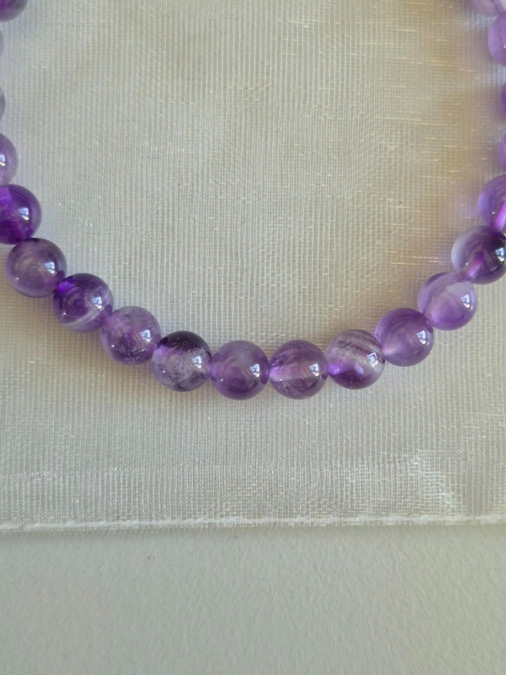 Bracciali & Braccialetti: Amethyst Armband 6mm – Nuovo e nell'imballaggio originale da Rüti ZH venduto da pep_l9zp 1