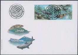 2024 - Europa - Fische - Zusammenhängende - FDC U1 ET - Voll