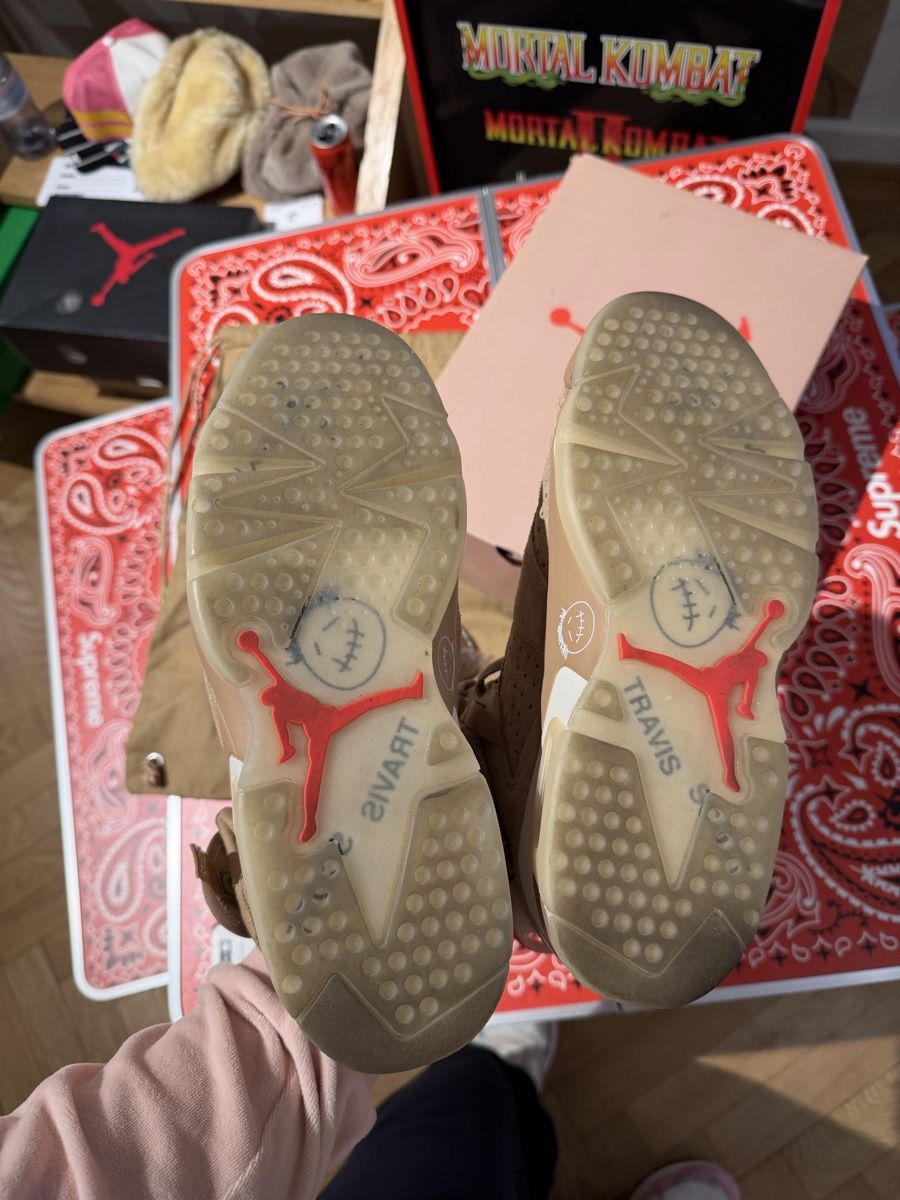 Jordan Scarpe da uomo: Jordan 6 x Cactus Jack Travis Scott Grösse 41 – Usato da Basel venduto da julianlenzin 6