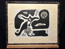 Freedy Gerber – „Silhouette einer Frau“, 1984