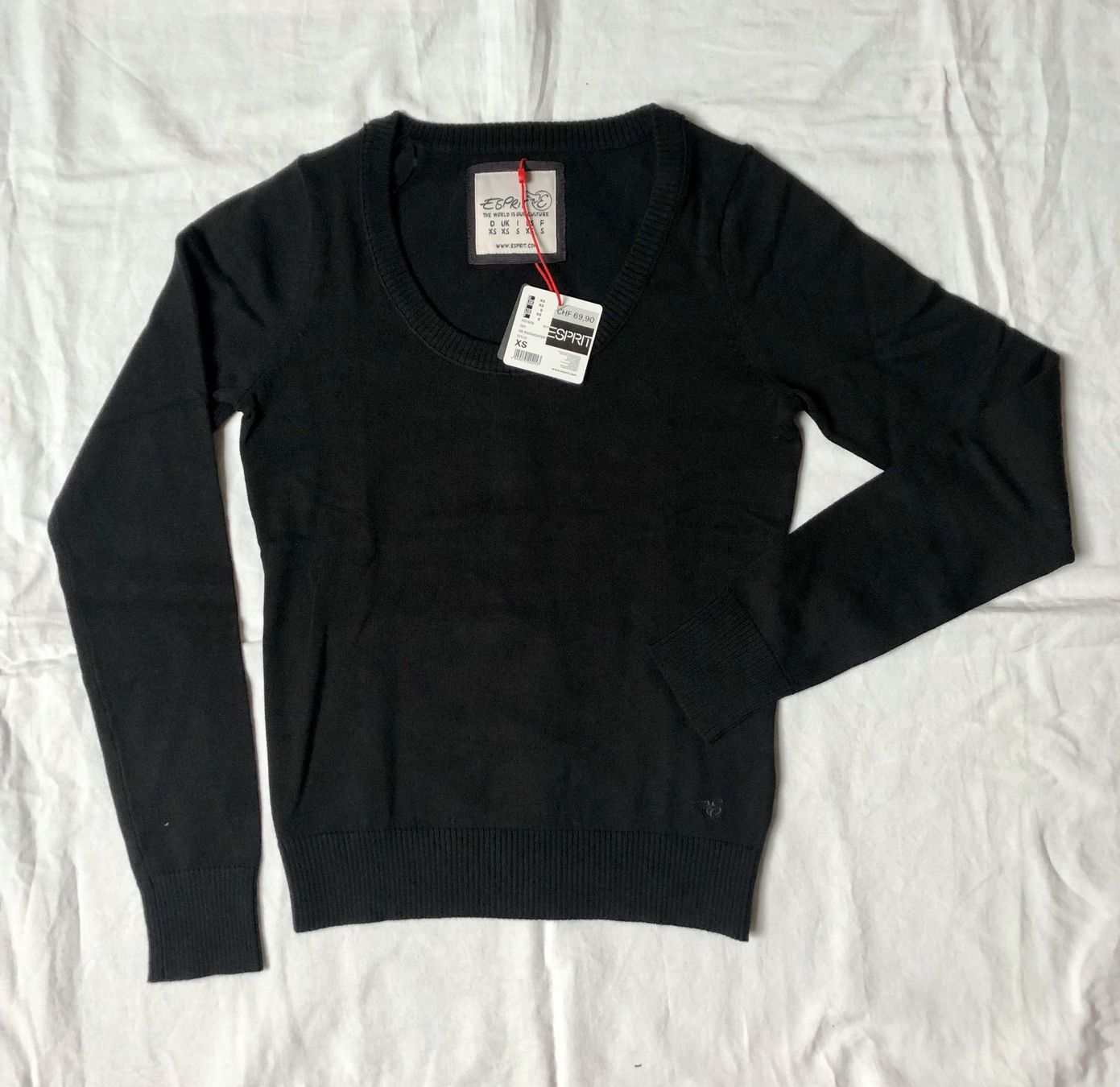 Esprit Maglioni & Felpe: ESPRIT Damen Pullover schwarz, Gr. XS – Nuovo e nell'imballaggio originale da Basel venduto da Solaia28