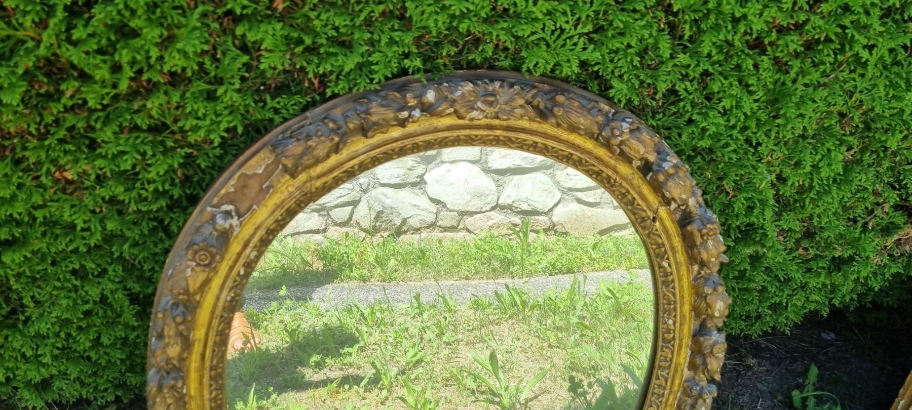 Specchi: Miroir ovale, 19ème siècle – Usato da Leytron venduto da anilemgu 2