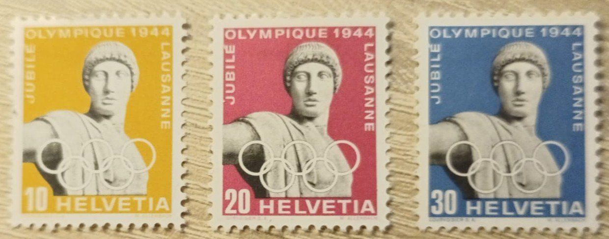 Tutti i francobolli: sellos Suiza 1944 Apollo – Usato da Stein am Rhein venduto da tom_fq6v