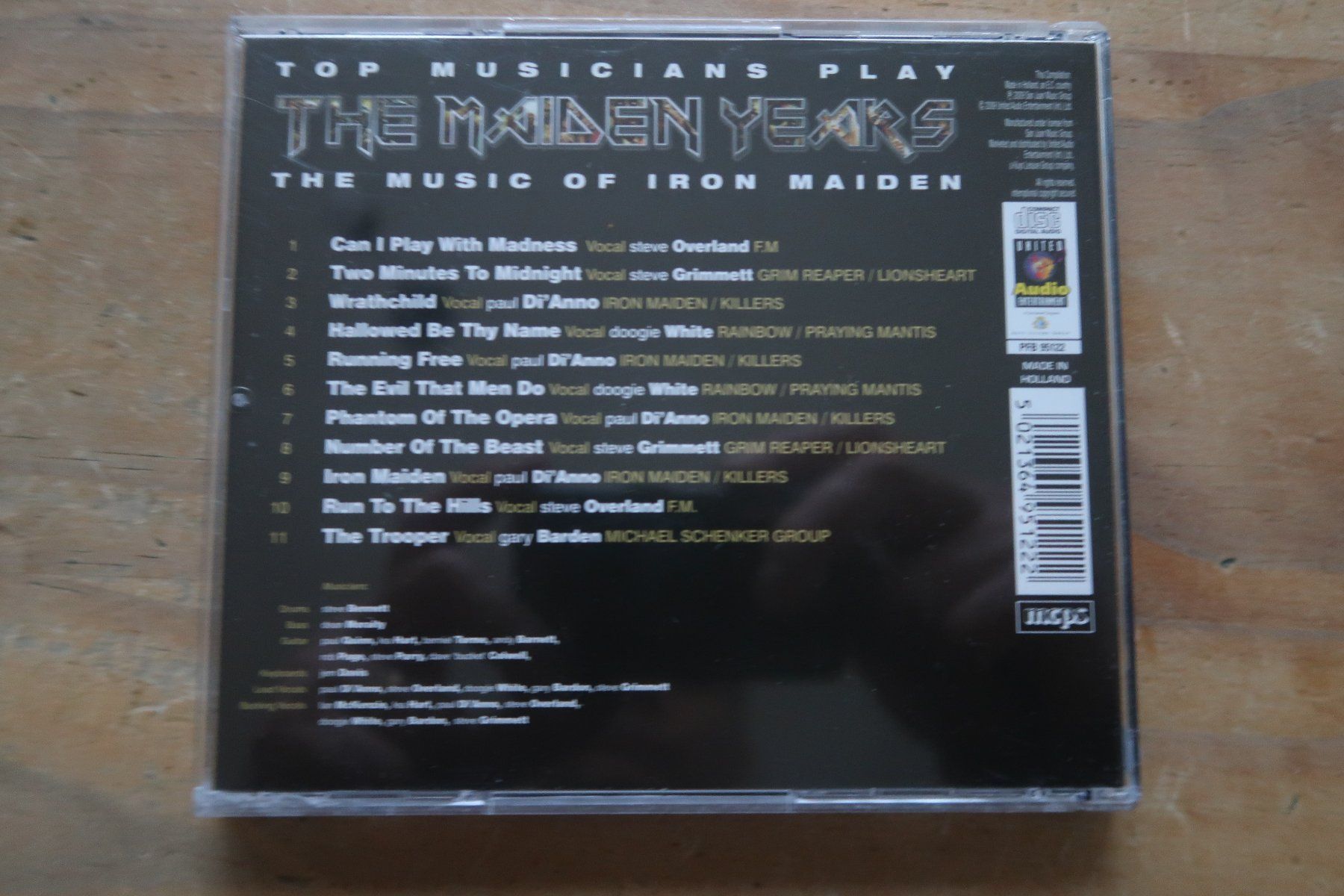 CD: IRON MAIDEN - THE MAIDEN YEARS - CD – Usato da Basel venduto da Patiscat 1