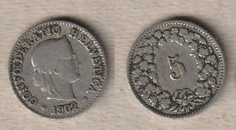 5 Rappen 1902