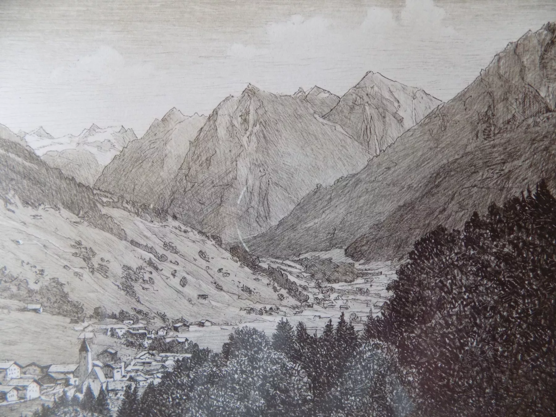 Grafiken & Lithographien: Klosters Lithographie – Gebraucht aus Risch von Antikfee 8