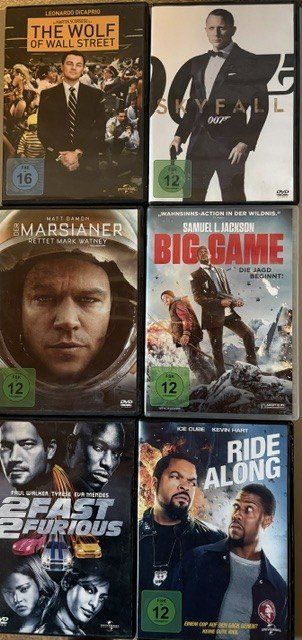 Tutti i DVDs: 12 DVDs | James Bond, Fast & Furious, Ted, etc, – Usato da Wald AR venduto da FamezPlayz