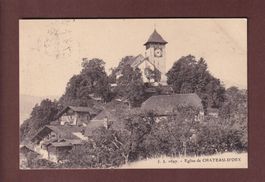 CHÂTEAU D'OEX - Eglise - 1924