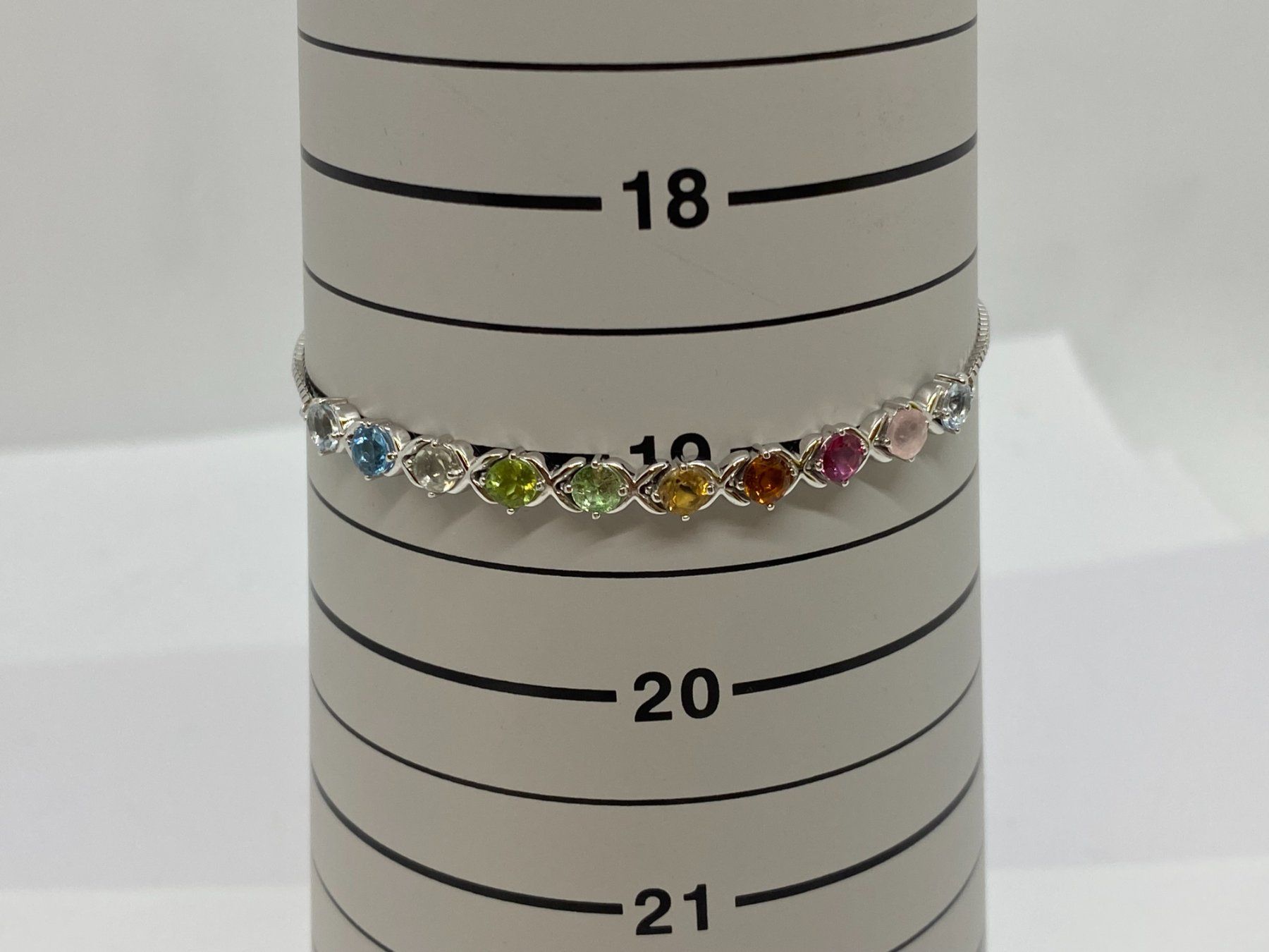 Bracciali & Braccialetti: Multi Color Armband 925 Silber /i526 – Usato da Bern venduto da JMsoehne1987 4