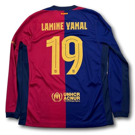 FC Barcelona - 2024-25 - Heim - L - Nike - Lamine Yamal