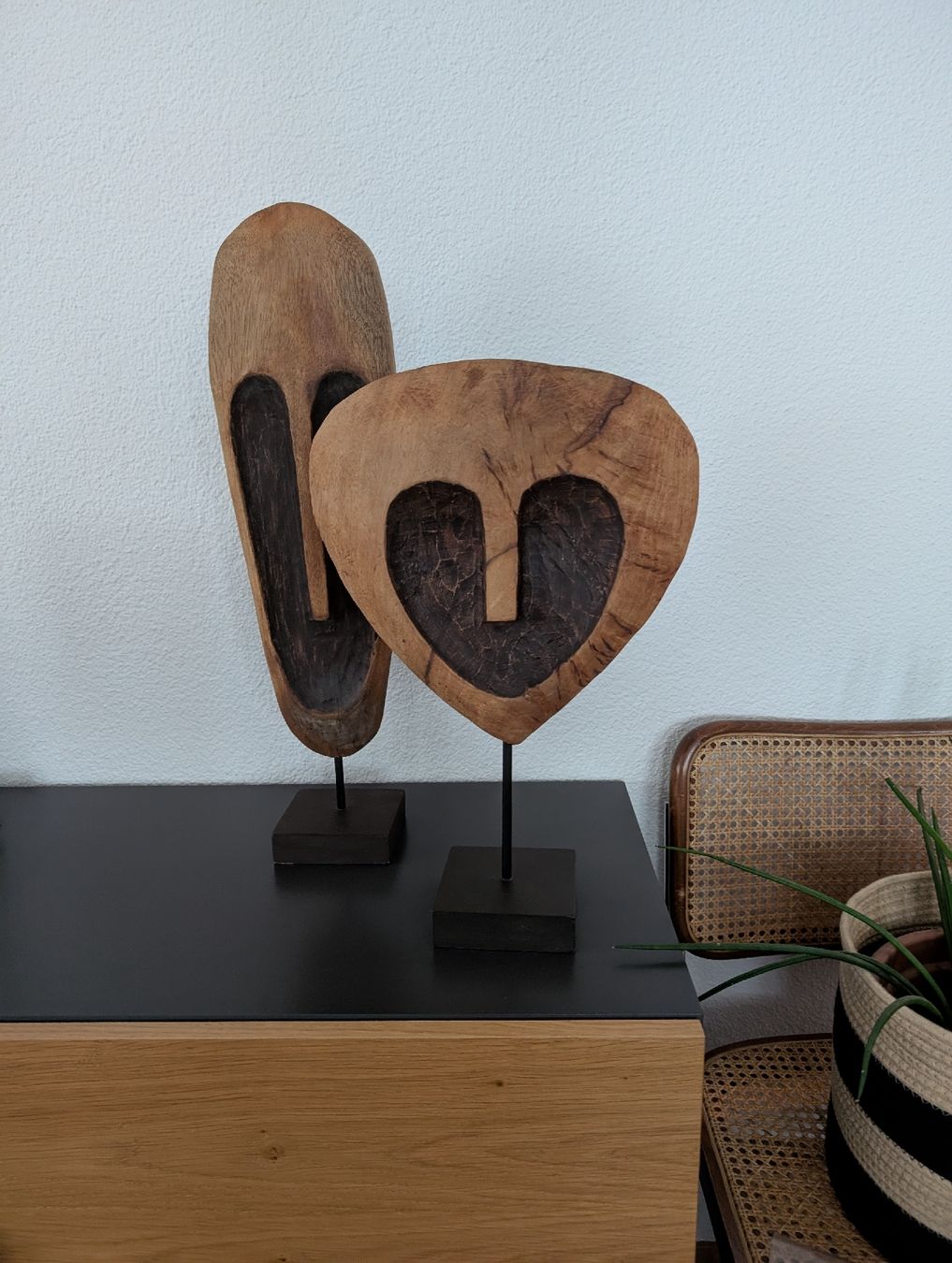 Tutte le decorazioni: la forma Holz Figuren Design Italien – Nuovo (secondo la descrizione) da Zug venduto da Katenths