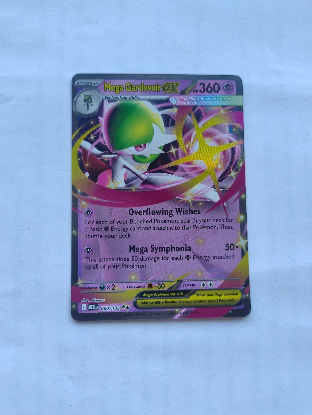 Pokémon Carte collezionabili: Mega Gardevoir ex (060/132) EN  – Nuovo (secondo la descrizione) da Wangen SZ venduto da routheman