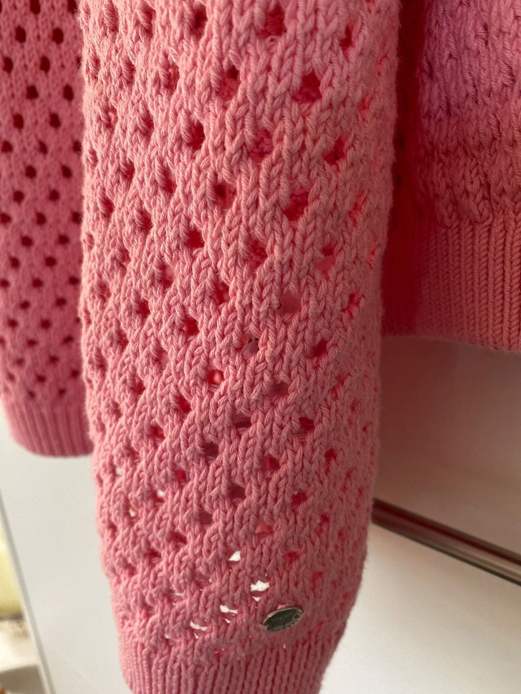 Monari Maglioni & Felpe: Monari Strick Pullover Gr 44 pink Lochmuster Lässig Somme... – Nuovo (secondo la descrizione) da Illnau venduto da Sniwi67 2