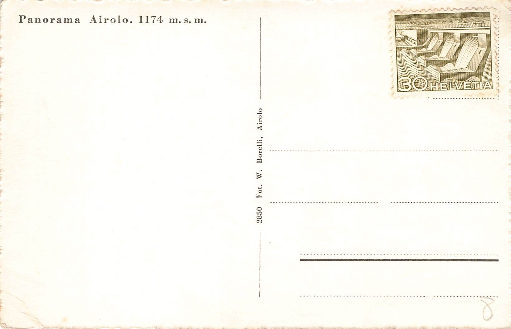 Cartoline postali: Airolo Leventina – Usato da Biasca venduto da Blenio71 1