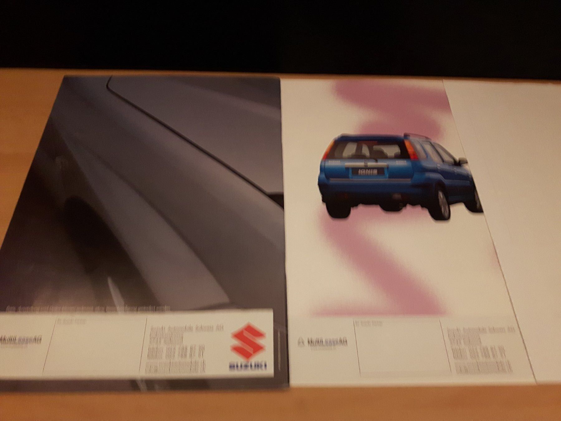 Documenti: Suzuki Ignis Prospekt/Katalog – Usato da Boswil venduto da MAF_952 1