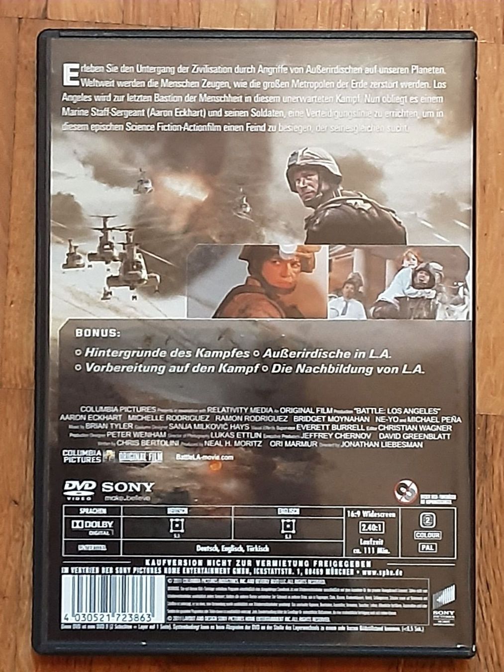 Tutti i DVDs: World Invasion: Battle Los Angeles – Usato da Wallisellen venduto da Sawr 1