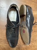 Damen Schnürschuhe Leder schwarz Grösse 38 gebraucht