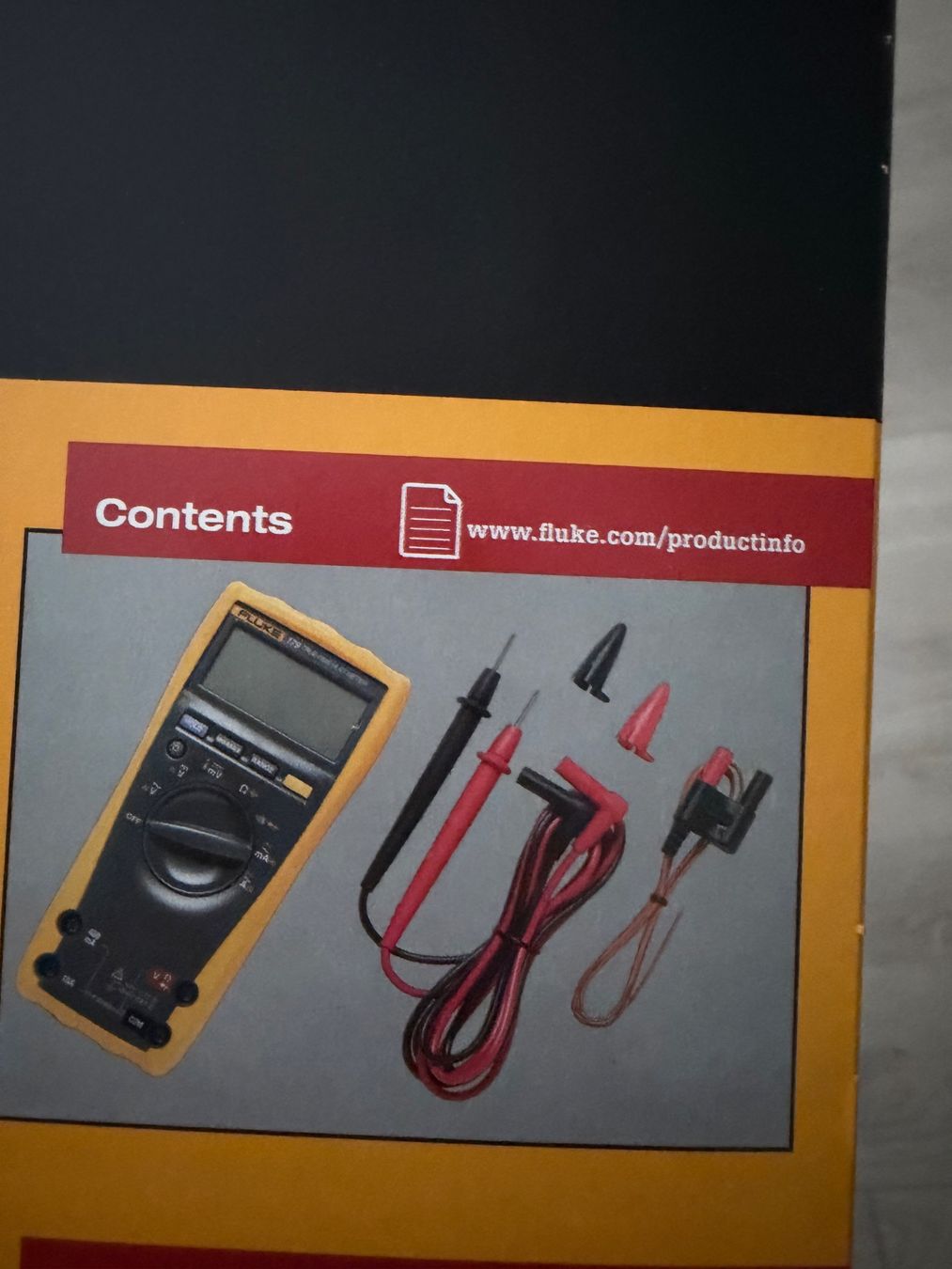 Fluke Misurare: Multimètre Fluke 179 True-rms ,  neuf – Nuovo e nell'imballaggio originale da Ollon VD venduto da reefguard 2
