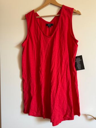 Damen Top Ellos rot Grösse 48/50 neu mit Etikett