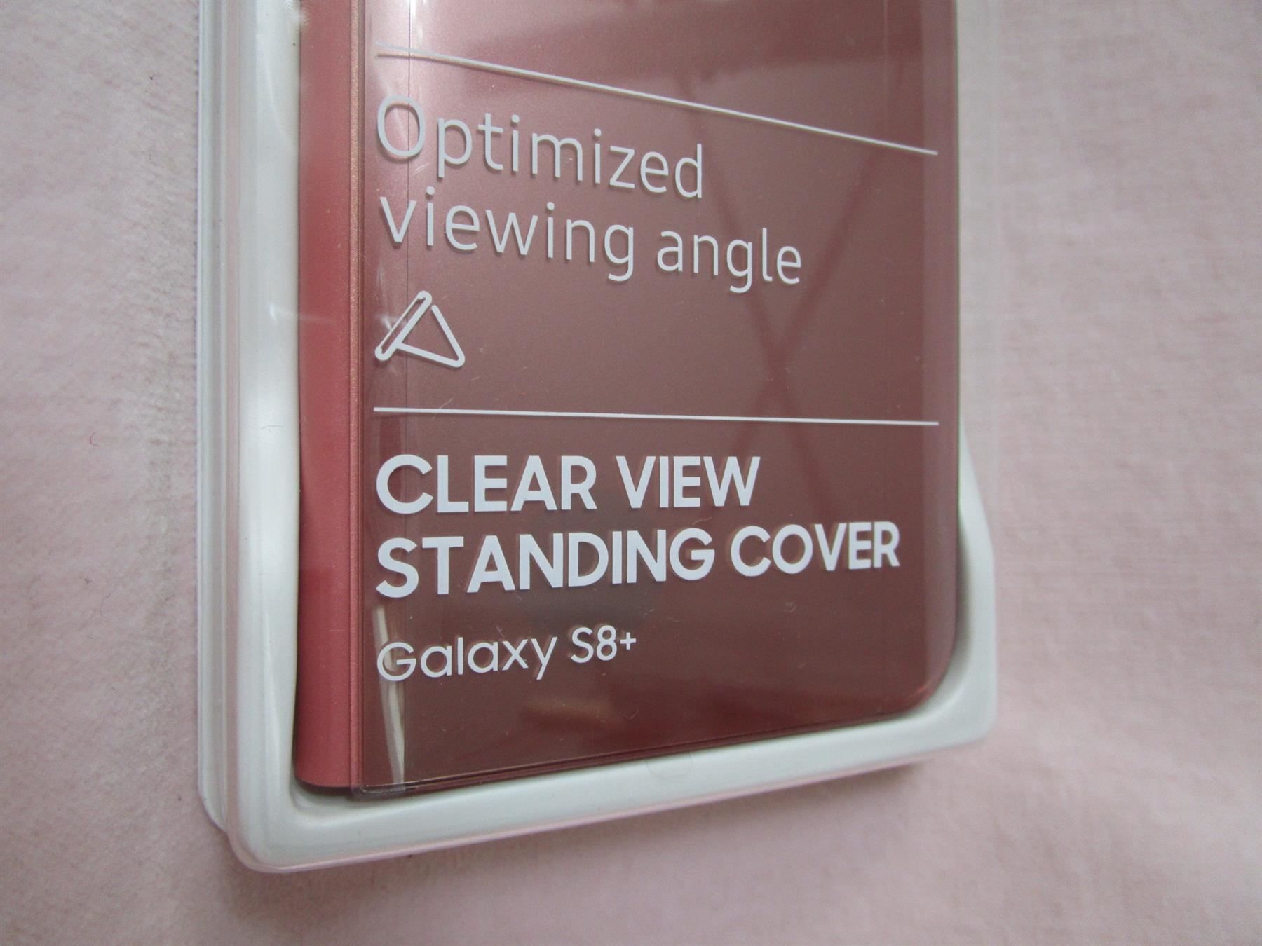 Cover & Protezioni schermo: Orig. Samsung LED-View Cover S8+ pink – Nuovo e nell'imballaggio originale da Eschenbach SG venduto da brocarte 5