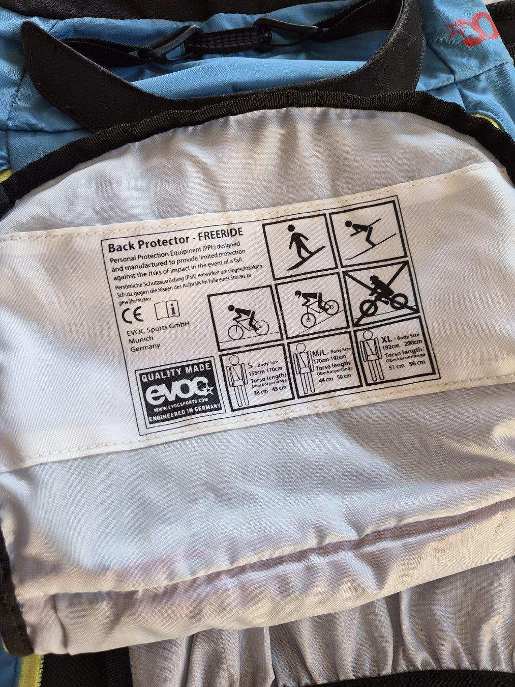 Evoc Rucksäcke: Sac dos EVOC Liteshield PROTECTOR FR occasion – Gebraucht aus La Joux FR von car_ck96 7