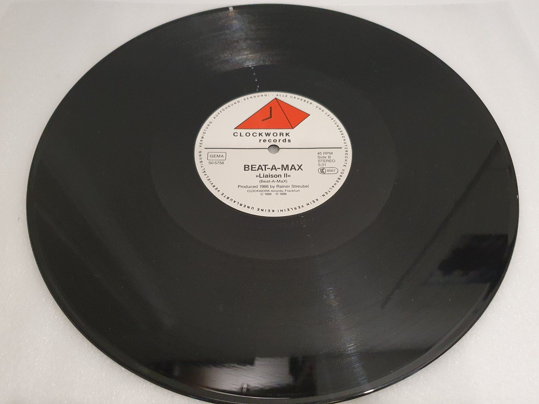 Dischi in vinile: Beat-A-Max - Liaison II (Remix) – Usato da Uster venduto da Vinyl-Leidenschaft 4