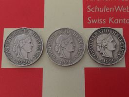 10 Rappen - TRIO 1926 -vz, nur 3,0 Mio!