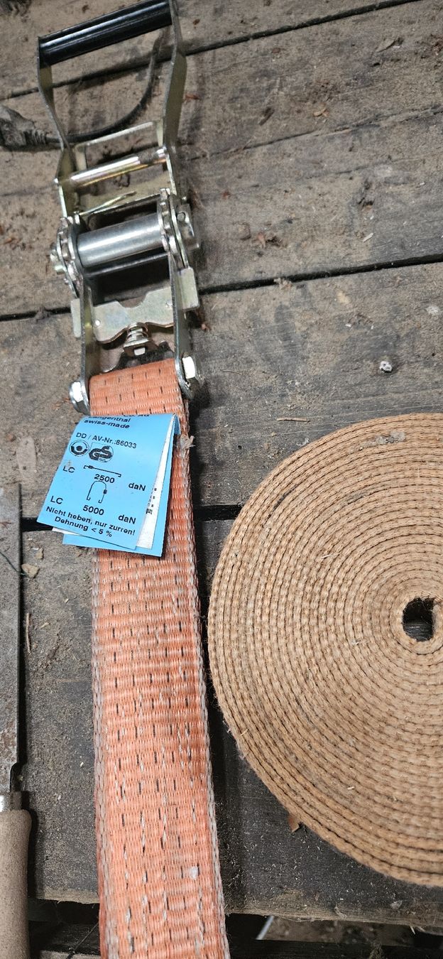 Attrezzatura da arrampicata: Spannset mit Ratsche und 7 meter Gurt! – Usato da Reisiswil venduto da hochwacht17 3