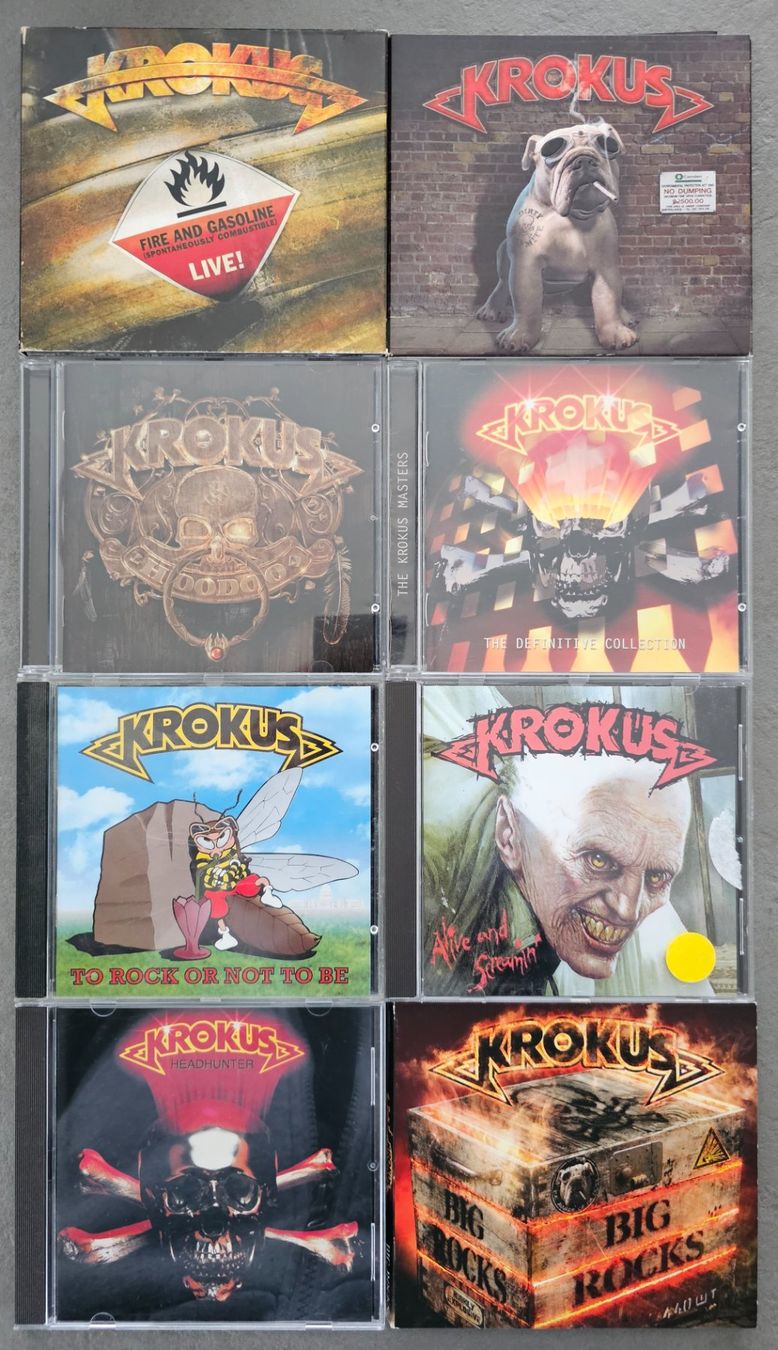 CD: KROKUS CD's – Usato da Unterkulm venduto da Chaplyn2018