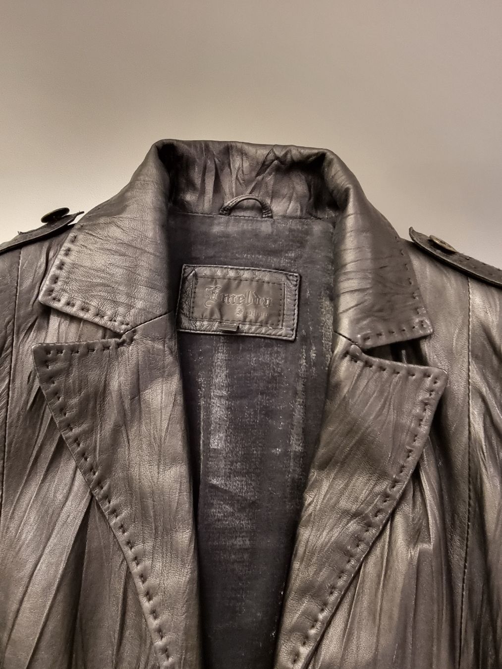 Giacche: Leder Jacke,  Gr. 38, Schwarz – Usato da Rorschacherberg venduto da Olgamedved 5
